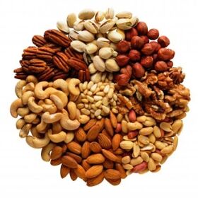 frutos secos para aumentar la potencia